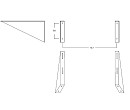 Крепеж для раковины HATRIA AUTONOMY Y0CC01